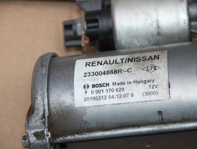 Electromotor Renault Megane 4 2016-prezent 1.5 DCI 233004868R