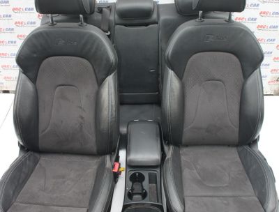 Interior din piele si alcantara S-Line Audi A4 B8 8K avant 2008-2015