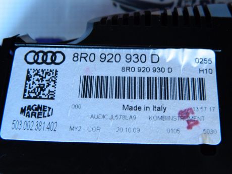 Ceasuri de bord Audi Q5 8R 2008-2016 3.0 TDI 8R0920930D