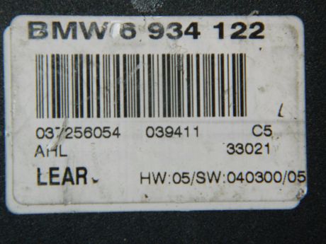 Modul control lumini BMW Seria 5 E60/E61 2005-2010 6934122